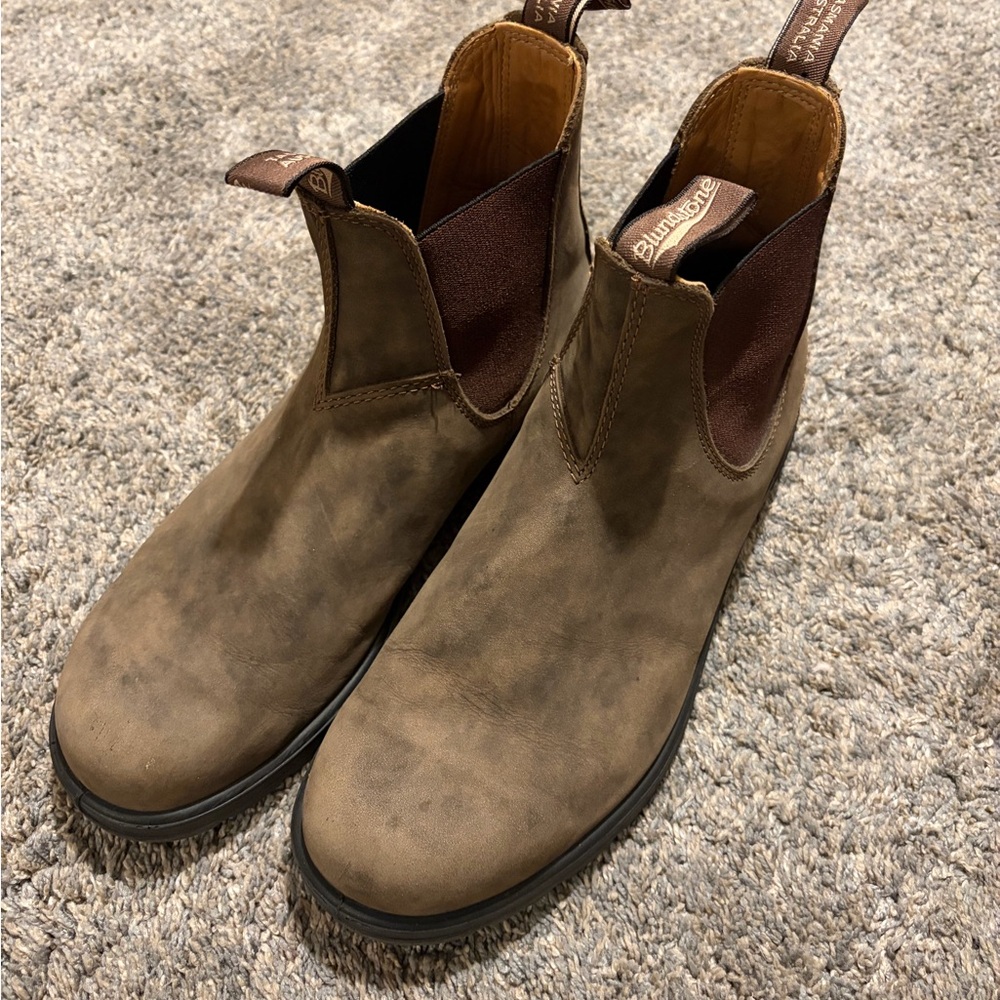 Blundstone Men's Rustic Brown Chelsea Boots